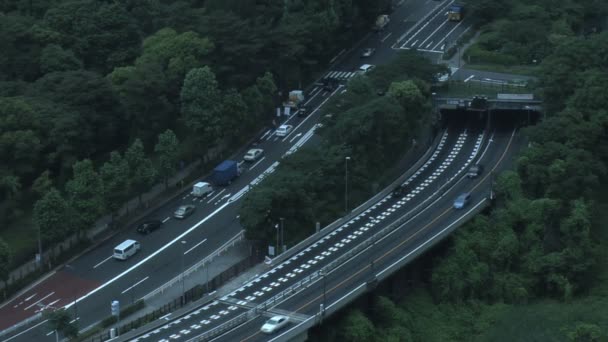 Traffico a Tokyo Giappone — Video Stock