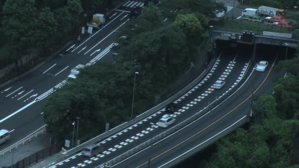 Verkehr in Tokio japan — Stockvideo