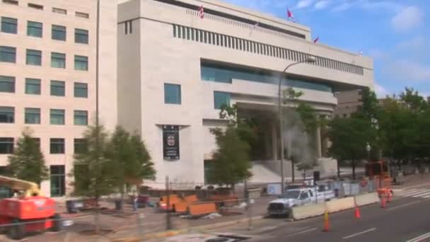 Embajada de Canadá en Washington DC — Vídeos de Stock