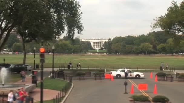 Casa Blanca en Washginton DC — Vídeos de Stock