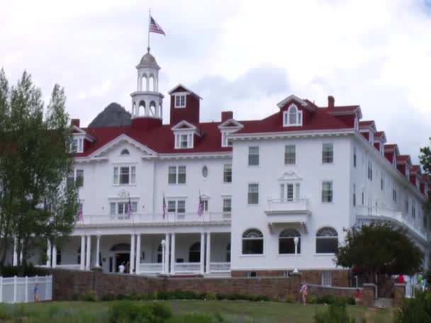 Stanley Hotel w Colorado Estes Park — Wideo stockowe