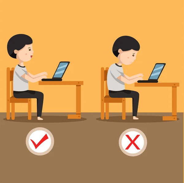 Illustrator pozisyon iki oturan adamın