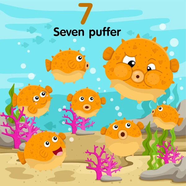 Yedi numara kirpi Illustrator