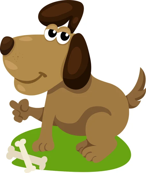 Illustrator of dog — Stock Vector