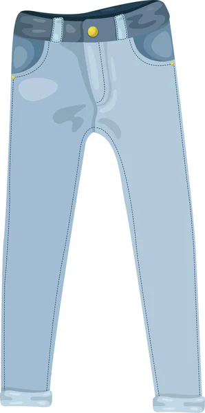 Ilustrador de Jeans — Vetor de Stock