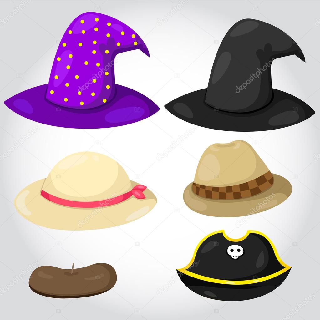 Illustrator of hats with party