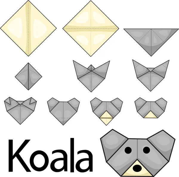 Illustrator of koala face