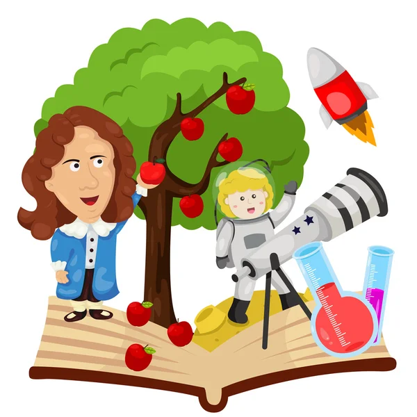 Isaac Newton Illustrator