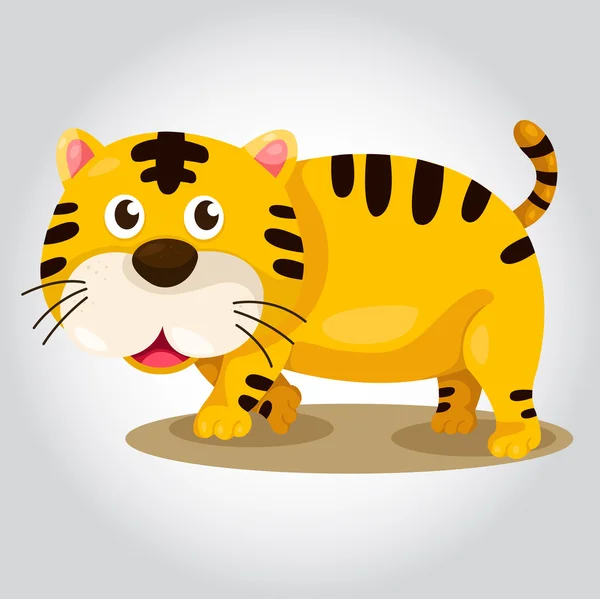 Ilustrador de animal tigre —  Vetores de Stock