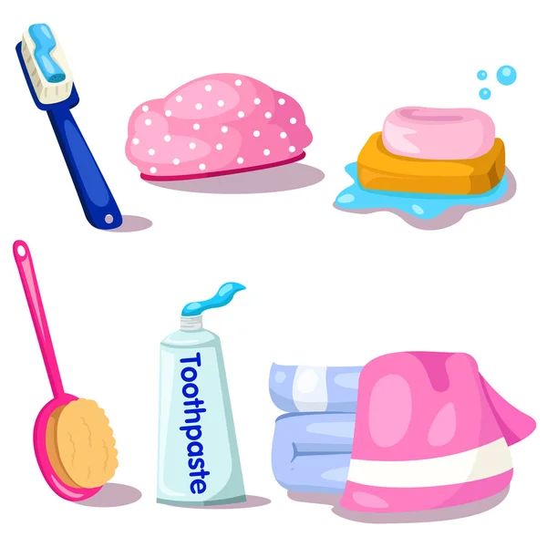 Illustrator havlu ve Banyo Seti