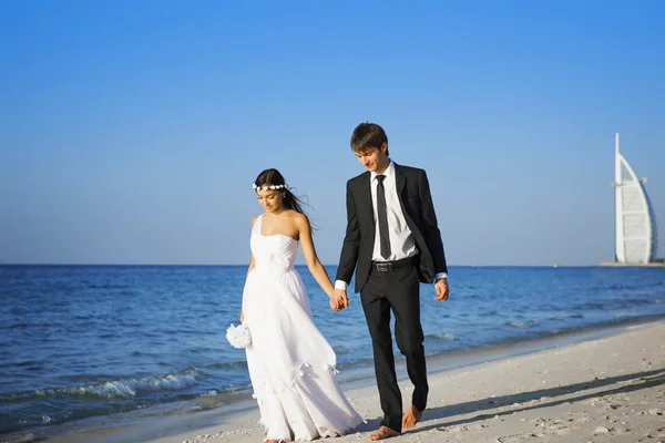 Just Married. Beautiful couple. — Stock Photo, Image