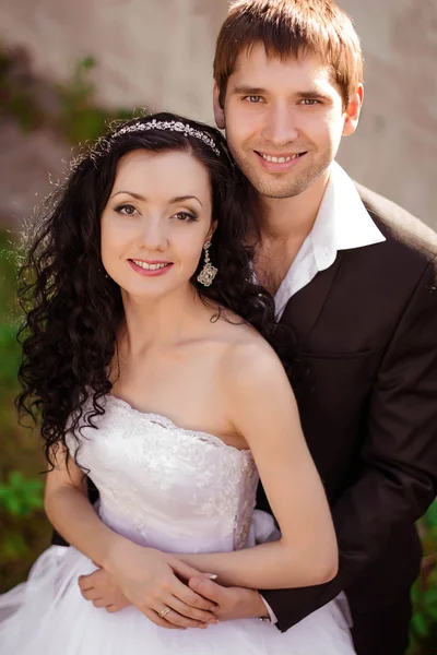 Wedding. Just Married. The bride and groom. — Stock Photo, Image