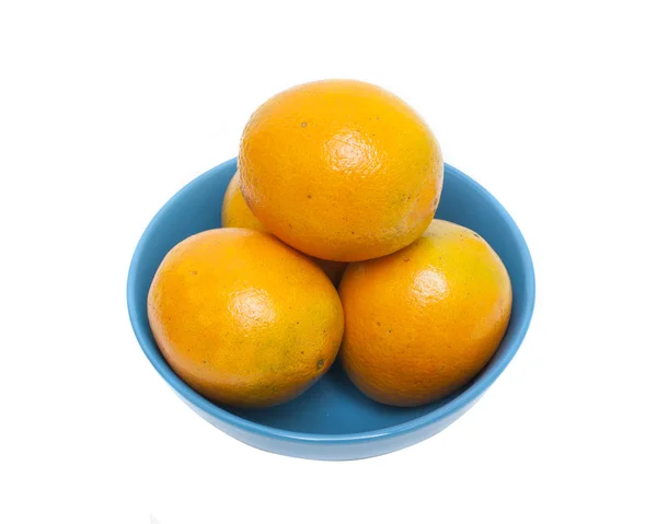 Orange fruit isolated on white background. — Stock Photo, Image