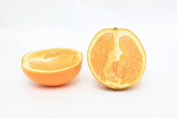 Orange fruit isolated on white background. — Stock Photo, Image