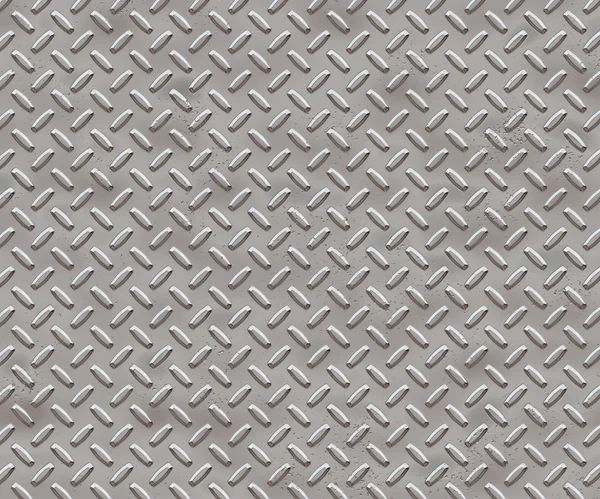 Texture of chrome diamond steel floor for background