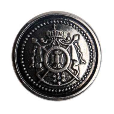 Vintage metal dikiş düğmeleri koleksiyonu