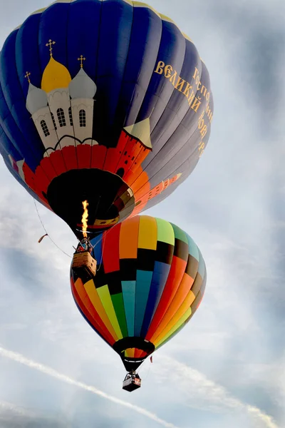 Palloncini Volano Cielo — Foto Stock