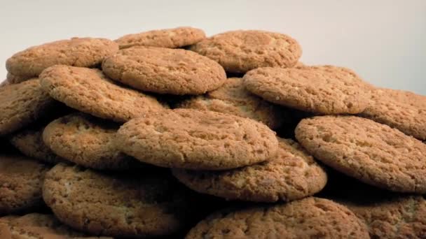 Plaque de biscuits au gingembre tournant — Video