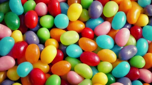 Haricots bonbons colorés rotatifs 