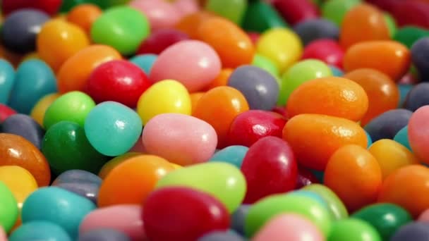 Primer plano de Jelly Beans — Vídeo de stock