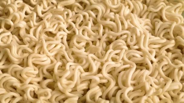 Noodles Rotating Slowly — Stock Video