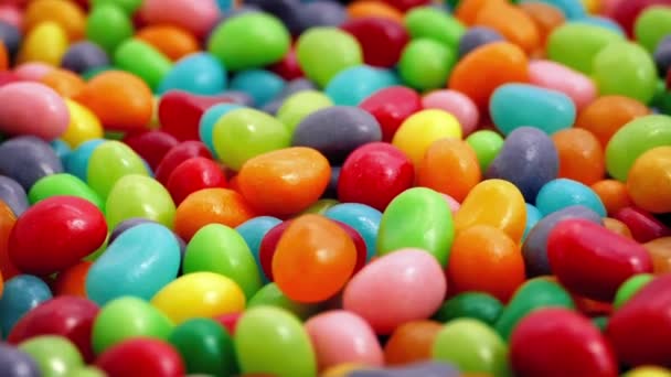 Haricots gelés colorés rotatifs 