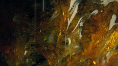 Bilimkurgu Uzaylı Yaratık Arkaplanı Damlayan Sümüklü