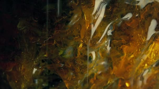 粘液滴落的Sci Fi异形生物背景 — 图库视频影像