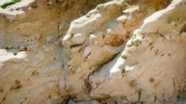 Antik Yıpranmış Kaya oluşumu Hareketli Çekim