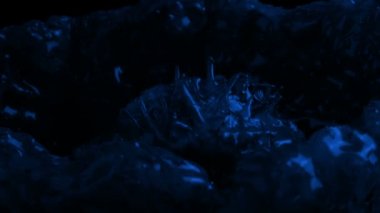 Sümüklü Uzaylı Yaratık Yuvada Hareket Ediyor