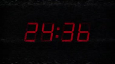 Hatalı Statik Ekran 4K 'de 30 Saniye Geri sayım