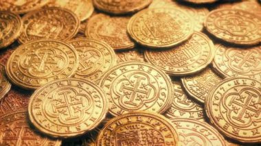 Altın Korsan Parıldayan Parıldayan Vuruşlar