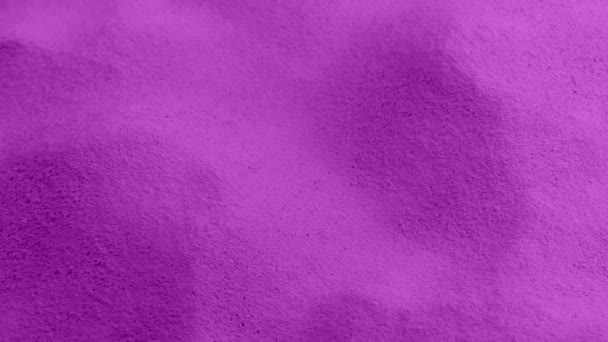 Polvere Colore Rosa Fine Che Ruota Lentamente — Video Stock