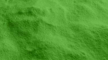 Toz Yeşil Renkli Malzeme İzleme Çekimi