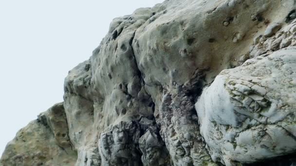 Weathered Smoothed Rocks Moving Shot — Vídeo de Stock