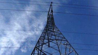 Aşağıdan güç hatları etrafında döndürme