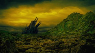 Çorak Gezegen 'de Uzaylı Yapısı