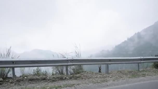 Indiase bergachtige wegen — Stockvideo