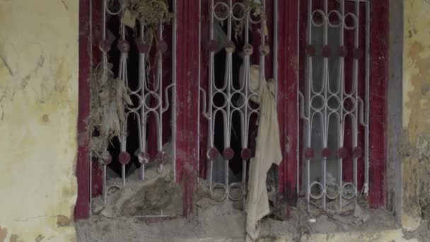 Spadl během katastrofy v Indii - Uttarakhand katastrofa — Stock video