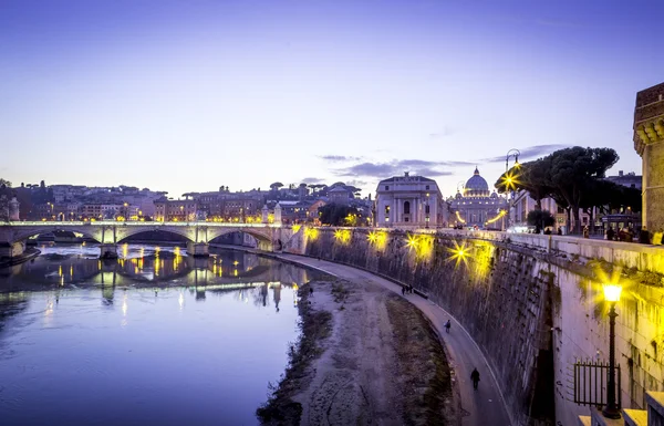 Rome at night — Stock Photo, Image