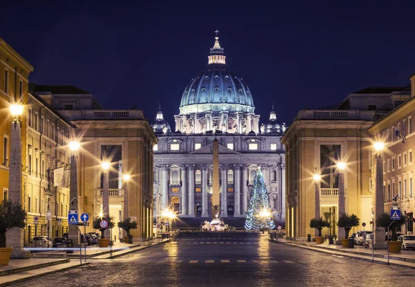 Vaticano por la noche — Foto de Stock