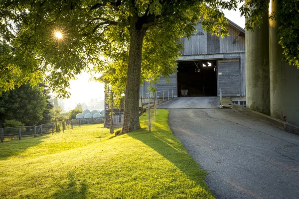 Beautiful farm in Switzerland — Stock Photo, Image