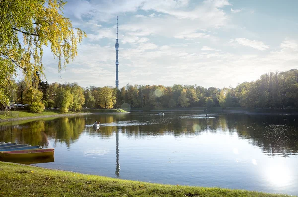 Torre Ostankino em Moscou — Fotografia de Stock