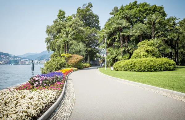 Park in Lugano — Stockfoto