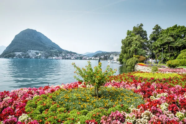 Park in Lugano — Stock Photo, Image