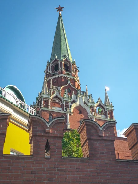 Башня Кремля в Москве, Россия — стоковое фото