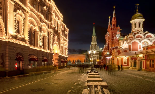 Piazza Rossa a Mosca, Russia — Foto Stock
