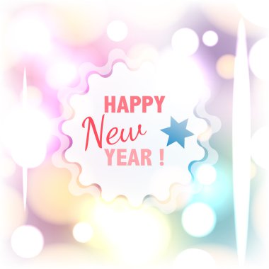 Büyülü Festival arka plan parlak ışıklar ile