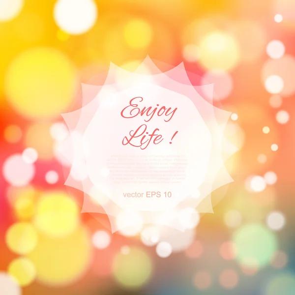 Büyülü Festival arka plan parlak ışıklar ile