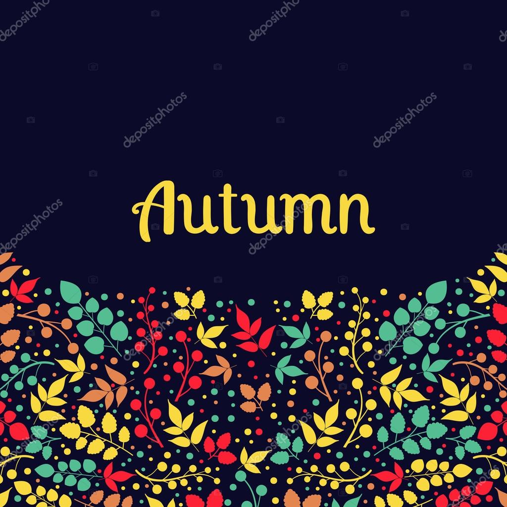 Autumn Falling Leaves BackgroundCan Be Used For Wallpaperdesign